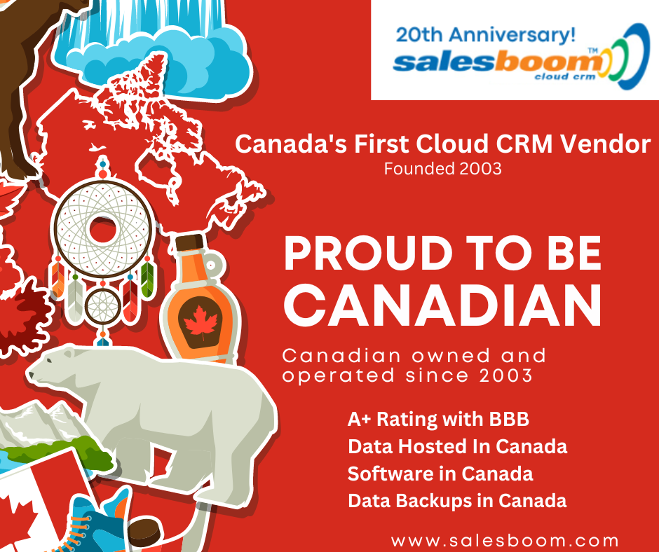 Red Colorful Proud To Be Canadian Facebook Post Salesboom