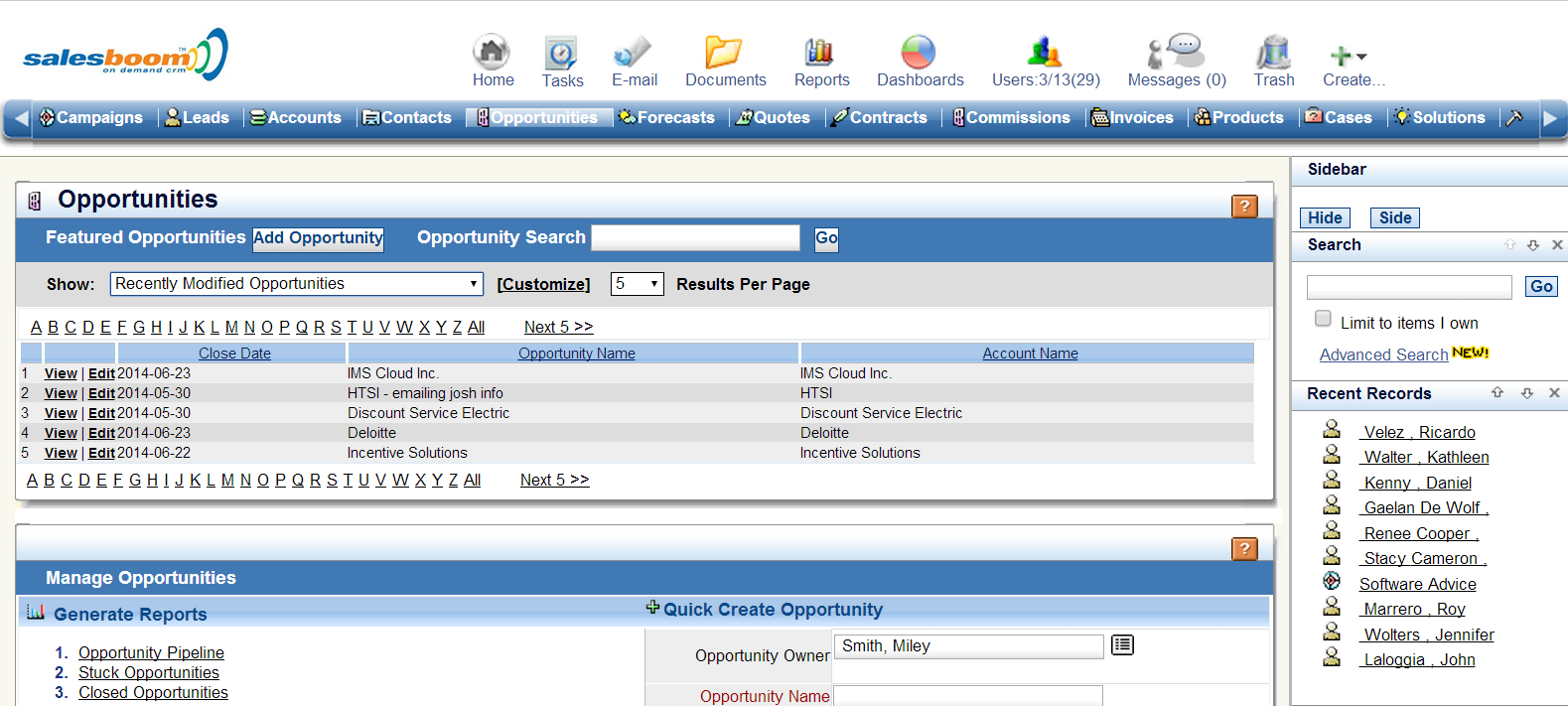 opportunity-management-software-screenshot