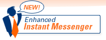 on demand hosted CRM software / web-based SFA instant messenging service software